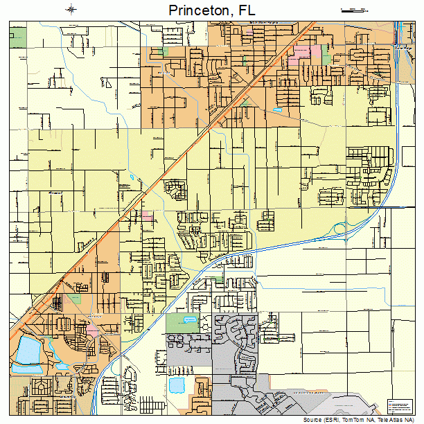 Princeton, FL street map