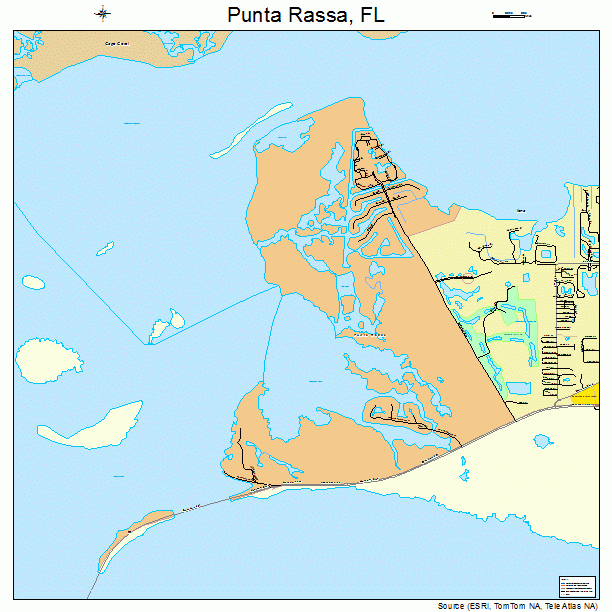 Punta Rassa, FL street map