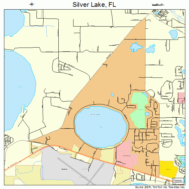 Silver Lake, FL street map
