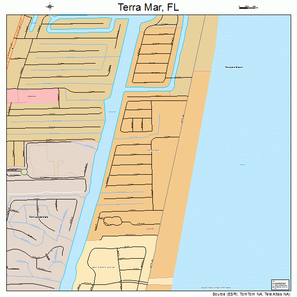 Terra Mar, FL street map