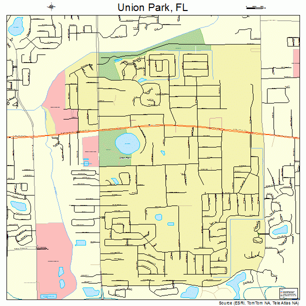 Union Park, FL street map