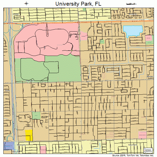 University Park, FL street map