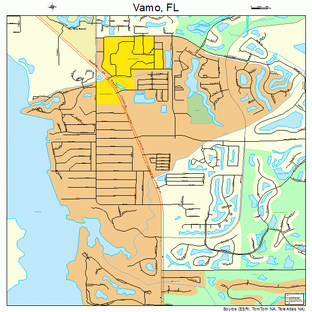 Vamo, FL street map