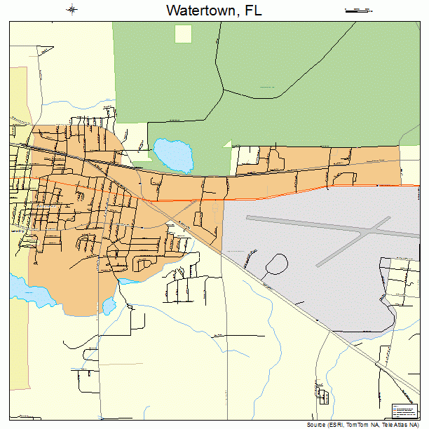 Watertown, FL street map