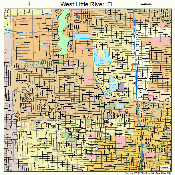 West Little River, FL street map