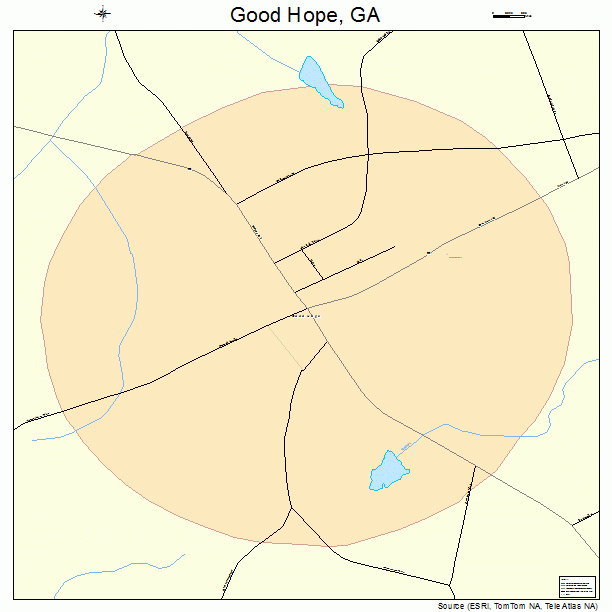 Good Hope, GA street map