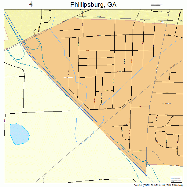 Phillipsburg, GA street map