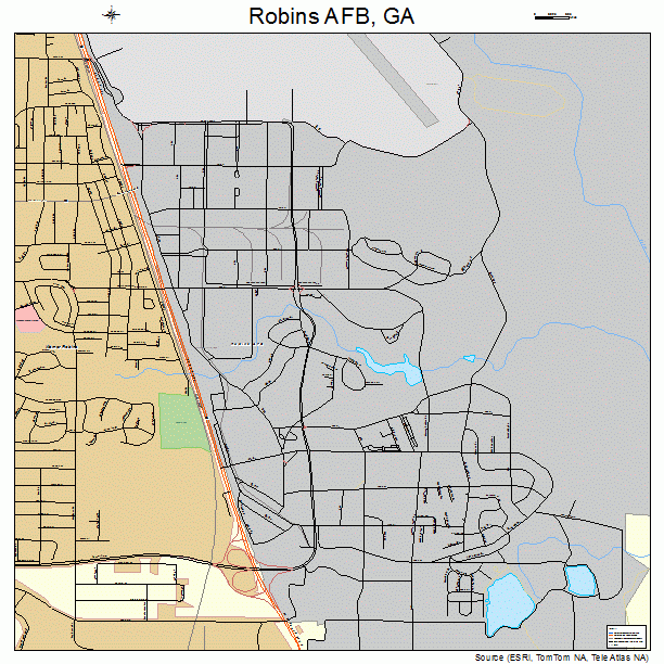 Robins AFB Georgia Street Map 1365968 15244 | Hot Sex Picture