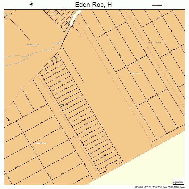 Eden Roc, HI street map