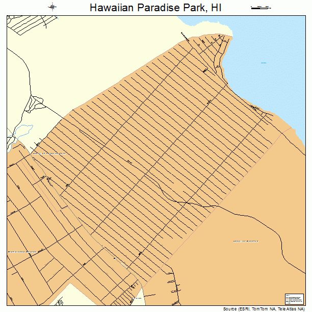 Map of the Park - Paradise Park