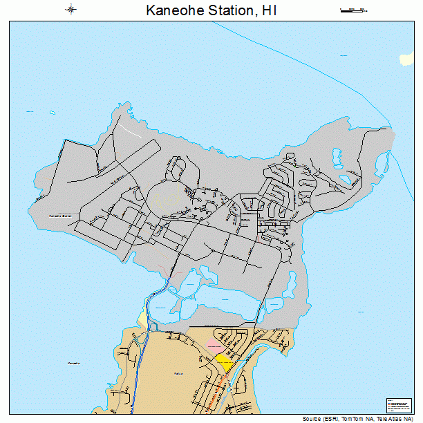 Kaneohe Station, HI street map