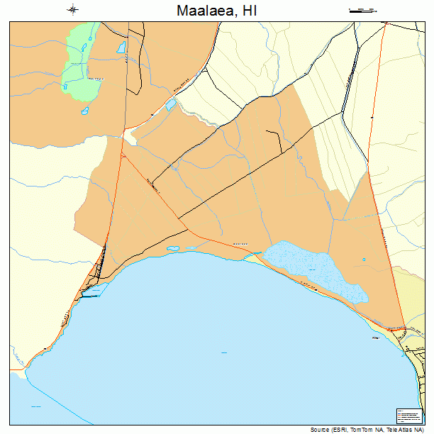 Maalaea, HI street map