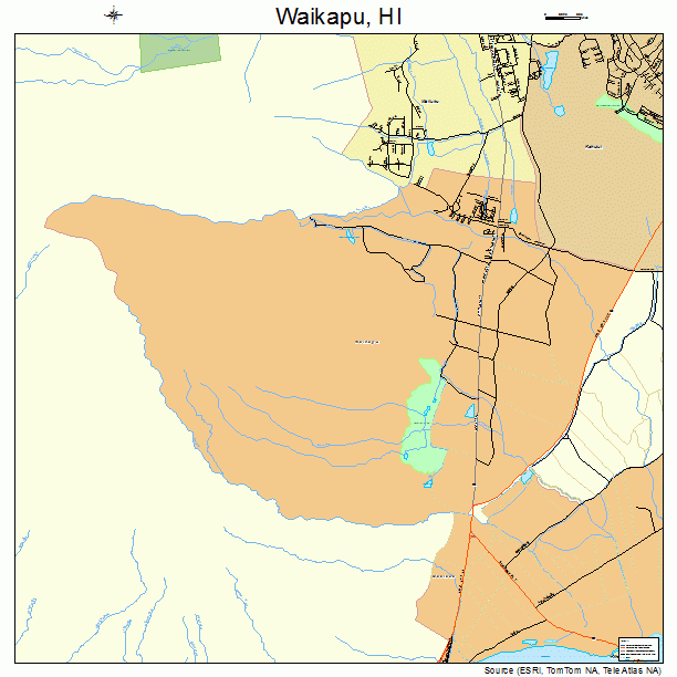 Waikapu, HI street map