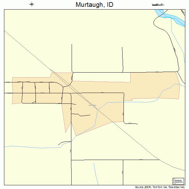 Murtaugh, ID street map