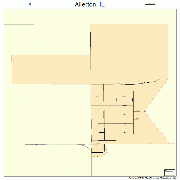 Allerton, IL street map