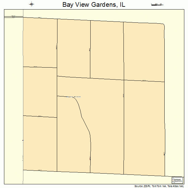 Bay View Gardens, IL street map