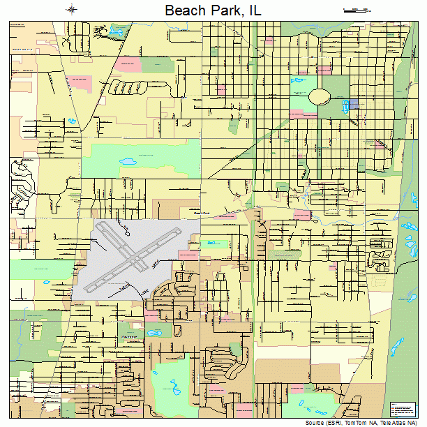 Beach Park, IL street map