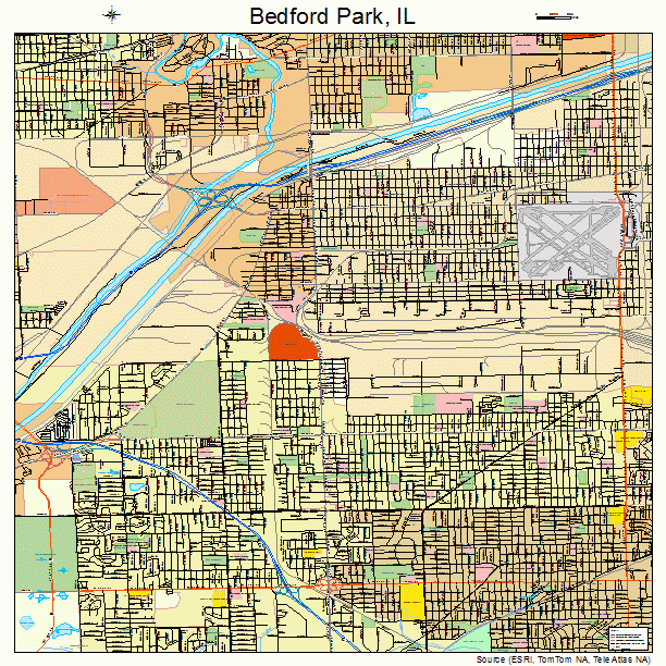 Bedford Park, IL street map