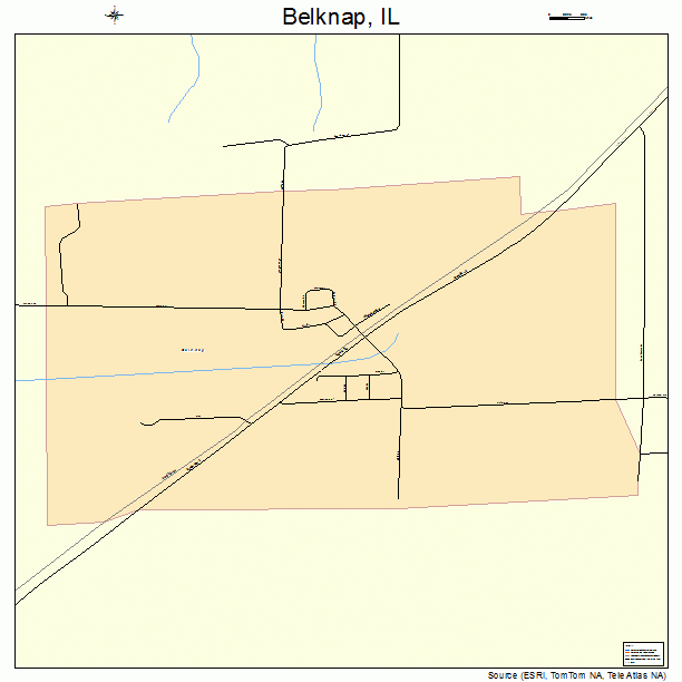 Belknap, IL street map