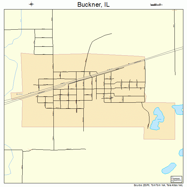 Buckner, IL street map