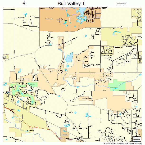 Bull Valley, IL street map