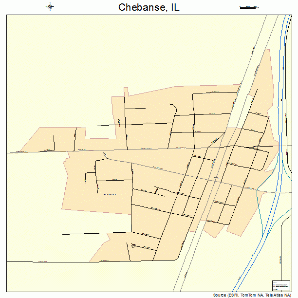 Chebanse, IL street map