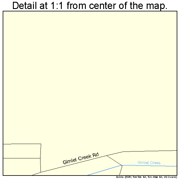 Sparland, Illinois road map detail