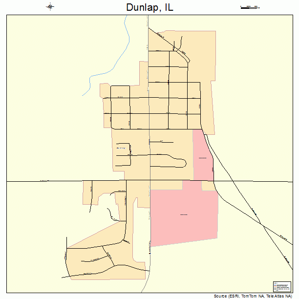 Dunlap, IL street map