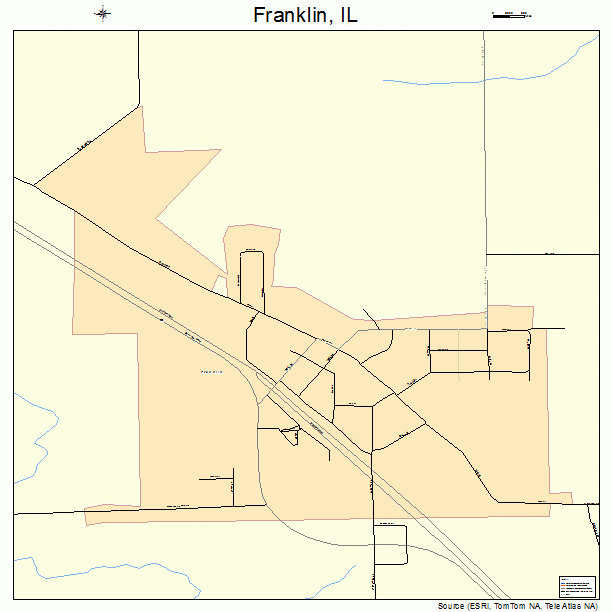 Franklin, IL street map