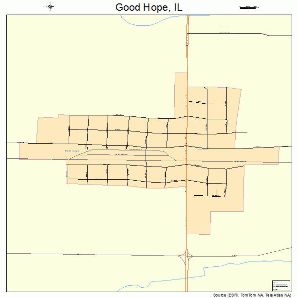 Good Hope, IL street map