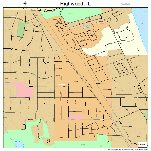 Highwood, IL street map