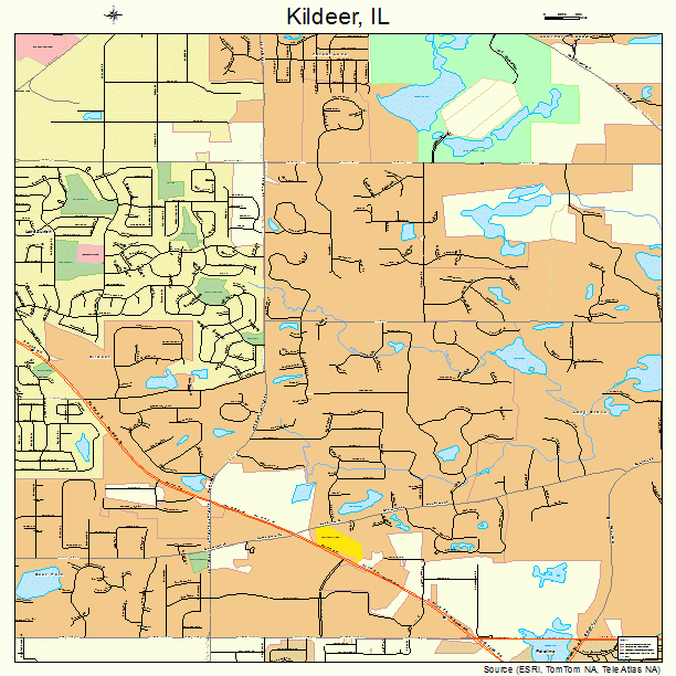 Kildeer, IL street map