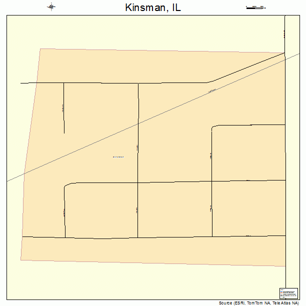 Kinsman, IL street map