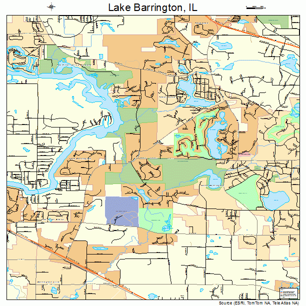 Lake Barrington, IL street map