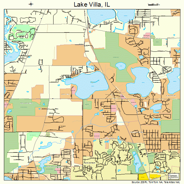 Lake Villa, IL street map