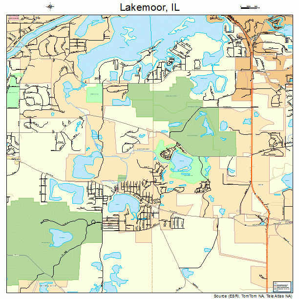 Lakemoor, IL street map
