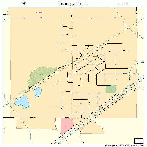 Livingston, IL street map