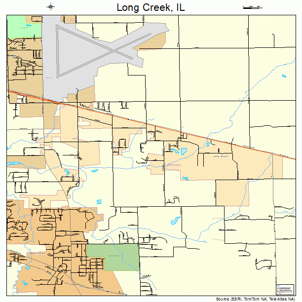 Long Creek, IL street map