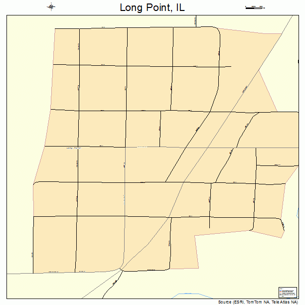 Long Point, IL street map