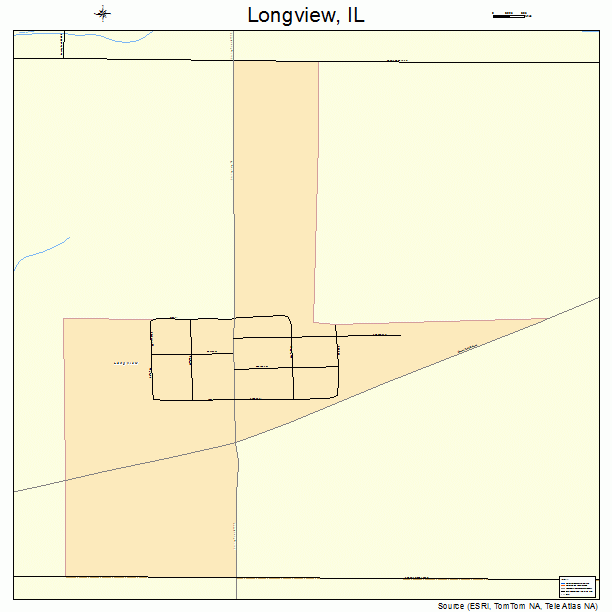 Longview, IL street map