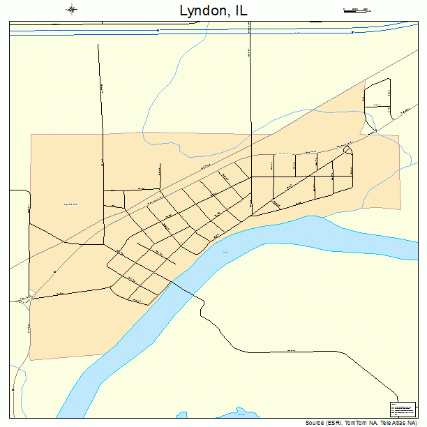 Lyndon, IL street map