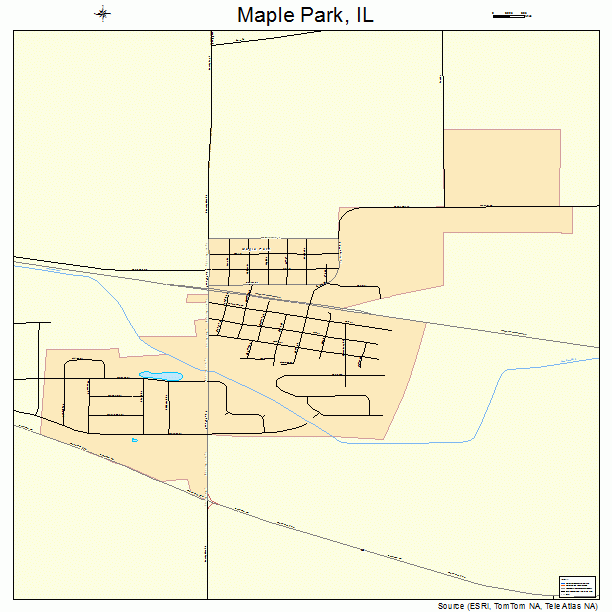 Maple Park, IL street map