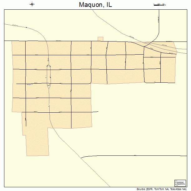 Maquon, IL street map