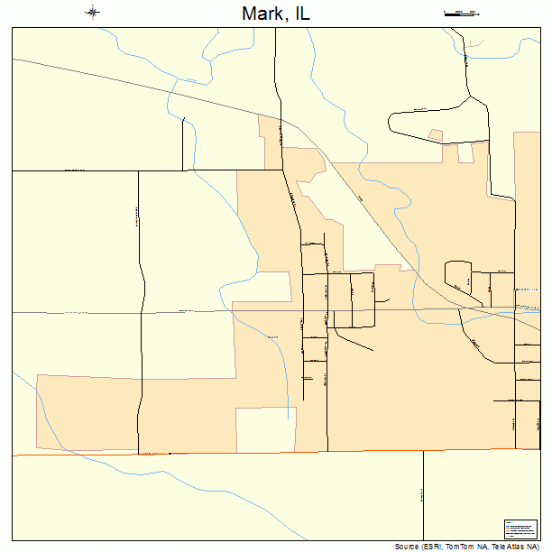 Mark, IL street map