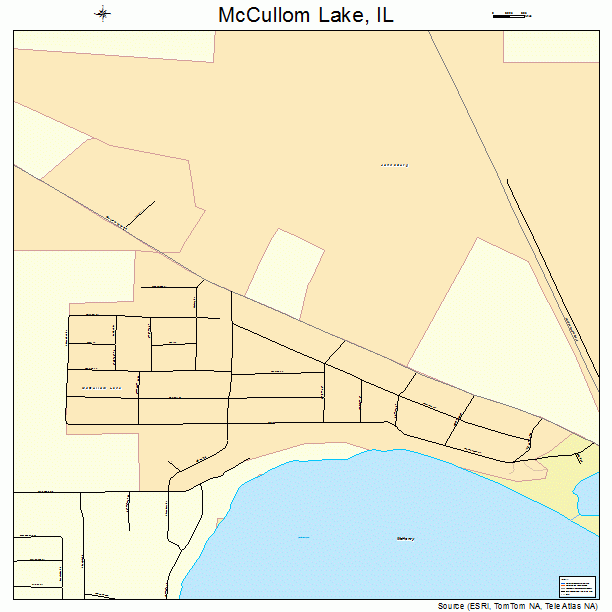 McCullom Lake, IL street map