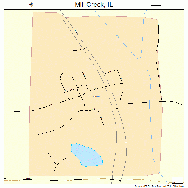 Mill Creek, IL street map