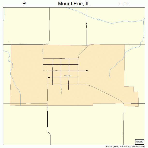 Mount Erie, IL street map