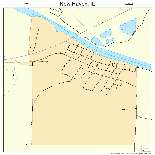 New Haven, IL street map