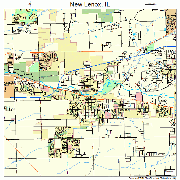 New Lenox, IL street map