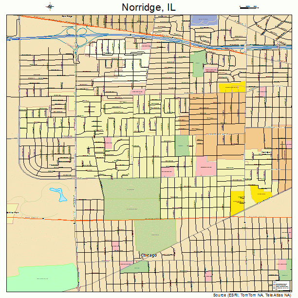 Norridge, IL street map